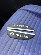 Espejo retrovisor lateral de lluvia para coche, visera de goma suave para Nissan Almera x-trail Nissan Qashqai Tiida Teana Juke Micra, 2 uds.