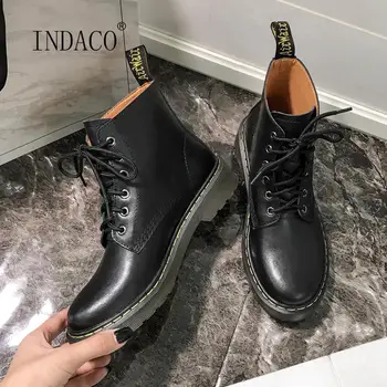 Martin Boots Women 2020 Winter Women Shoes Black Leather Women Boots Shoes for Women 3cm
Martin Boots Women 2020 Winter Women Shoes Black Leather Women Boots Shoes for Women 3cm