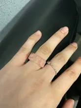 Anillo de acrílico Irregular con patrón de mármol para mujer y niña, anillos de apertura de tortuga de resina, Transparencia Multicolor, novedad de 2021