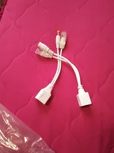 Cdycam-Cable POE de alimentación pasiva sobre Ethernet, adaptador, divisor POE, RJ45, módulo de fuente de alimentación de inyector, 12-48v para cámara IP