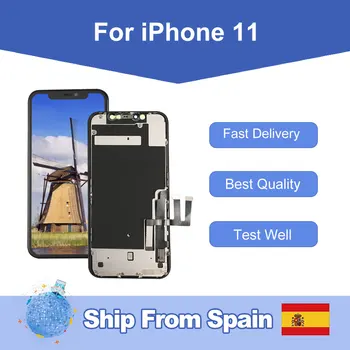 Elekworld For iPhone 11 OEM LCD Screen Replacement Display With 3D Touch Digitizer Assembly Ship From Spain
Elekworld For iPhone 11 OEM LCD Screen Replacement Display With 3D Touch Digitizer Assembly Ship From Spain