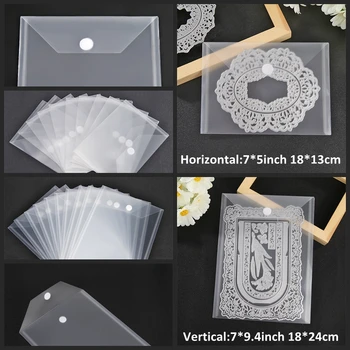 10pcs/set 18x13cm/18x24cm Plastic Storage Bag For Storing Dies Stamps Embossing Template Organizer Holders Transparent Bags
10pcs/set 18x13cm/18x24cm Plastic Storage Bag For Storing Dies Stamps Embossing Template Organizer Holders Transparent Bags