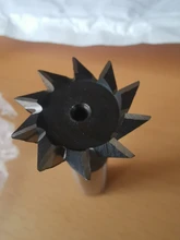 Cortadora de cola de pato HSS, fresa de extremo recto de 10-60mm, 45/55/60 grados, HSS, Router, broca, HSS, 1 ud.