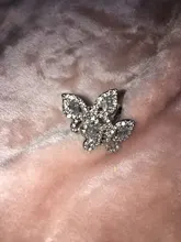 Anillo de compromiso de Dos mariposas para mujer, sortija de 22 estilos, diseño de garras de zirconia, regalo de aniversario de boda
