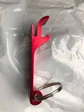 Llavero abrebotellas de cerveza portátil, Mini abrebotellas de aleación de aluminio para bebidas, cerveza, regalos de recuerdo de fiesta de boda, venta al por mayor