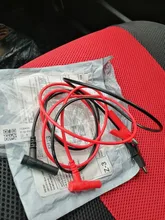 Alligator-Clip Multimeter Test-Cable Banana-Plug Crocodile Clip-Lab with Heavy-Duty 1M