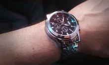 Nueva moda para hombre relojes superior de acero inoxidable de la marca de lujo de luminosa reloj hombres reloj con fecha automática reloj Masculino