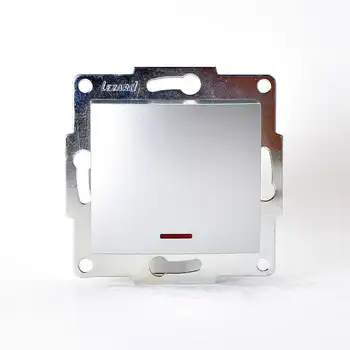 Mechanism off 1-cl. SP Karina 10A IP20 with illumination silver mat. Lezard 707-4388-111
Mechanism off 1-cl. SP Karina 10A IP20 with illumination silver mat. Lezard 707-4388-111