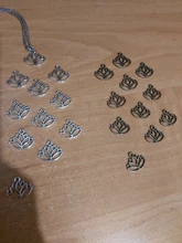 Cabeza de flor de loto de tres colores, colgante de Yoga para meditación, fabricación de joyas artesanal, 14x16mm, 20 Uds.