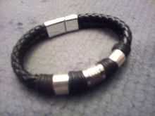 Pulsera de cuero Retro Para hombre y mujer, pulseras trenzadas Vintage en marrón y negro, regalo de fiesta, joyería, brazaletes de cierre magnético 2020