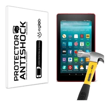 Screen protector Anti-Shock Anti-scratch Anti-Shatter compatible with Amazon Fire 7 2017
Screen protector Anti-Shock Anti-scratch Anti-Shatter compatible with Amazon Fire 7 2017