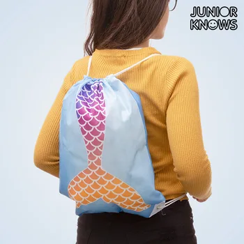Junior Knows Mermaid Drawstring Bag
Junior Knows Mermaid Drawstring Bag