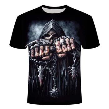 Skeleton T-shirt Punk Rock Skull T shirt Men Tshirt short sleeve Gun T shirts 3d Print Vintage Gothic Men's Clothing XXS-6XL top 
Skeleton T-shirt Punk Rock Skull T shirt Men Tshirt short sleeve Gun T shirts 3d Print Vintage Gothic Men's Clothing XXS-6XL top