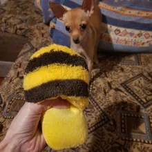 1pc Pet Dog Toys Squeak Plush Toys for Dogs Slipper Shape Dog Chew Toy Soft Plush Puppy