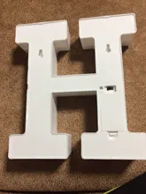 Letrero con símbolo de letras para decoración del hogar, luces LED de plástico con forma de corazón para escritorio, adorno de letras para boda, regalo de San Valentín