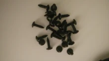 Tornillos de rosca autoempotrados, cabeza de acero negro Phillips, M3, M4, M5 x l, 50 Uds./25 uds.