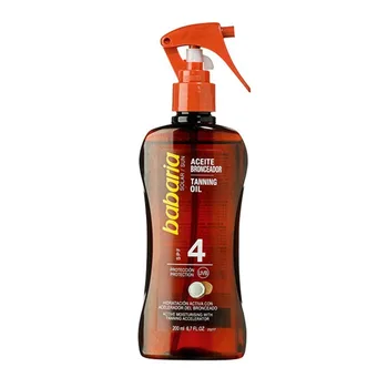 BABARIA SANDLOT TANNING OIL SPF4 300ML
BABARIA SANDLOT TANNING OIL SPF4 300ML
