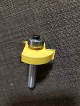 1pc 8mm vástago T-Sloting Router poco broca con rodamiento de madera fresado de ranuras de tipo T Rabbeting madera herramienta para madera MC02091