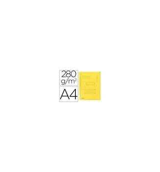 Subfolder recycled cardboard EXACOMPTA A4 yellow 280G/M2 with 2 inner flaps 50 PCs
Subfolder recycled cardboard EXACOMPTA A4 yellow 280G/M2 with 2 inner flaps 50 PCs