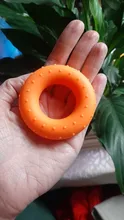 Anillo de agarre de mano de Gel de sílice, accesorio de agarre de mano, anillo de masaje de rehabilitación de fuerza