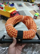 Cuerda de seguridad para esquí acuático, cuerda para surfear, con agarre de mango EVA, 1 Uds., 23m