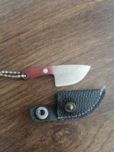 1PC portátil de acero inoxidable cocina cuchillo Camping Mini pelador llavero bolsillo cuchillo EDC