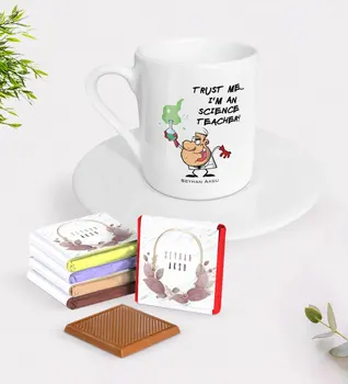 Personalized the Natural Science Teacher is Turkish coffee Cup and Chocolate Gift Seti-5
Personalized the Natural Science Teacher is Turkish coffee Cup and Chocolate Gift Seti-5