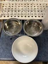 Pet-Supplies Iron-Stand Dog-Bowl Water-Dishes-Feeder Food Stainless-Steel Pet-Dog-Cat