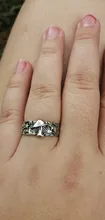Anillo Vintage con patrón de flores y estrellas para mujer y hombre, sortija de varias tallas, estilo Retro Punk, Hip Hop, para fiesta nocturna, anillo del Club