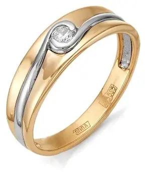 Master brilliant ring with 1 red gold diamond 
Master brilliant ring with 1 red gold diamond