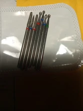 Juego de fresas de diamante para manicura, accesorios de brocas, cortadores para boquillas para manicura y pedicura, limado de uñas, 7 Uds.