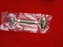 Rodillo para masaje Facial de Jade Natural, rascador para SPA, piedra de Jade, para cuerpo, piel, adelgazamiento, estiramiento del cuello, herramientas de cuidado de la salud, gua sha