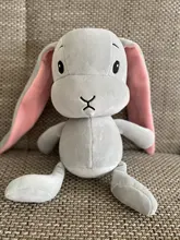 Peluches de conejo bonitos de 50CM y 30CM para niños, animales de peluche, muñeca de juguete para bebé, juguete para dormir, regalos WJ491