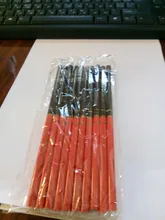 Lápiz de mano para trabajos de carpintería, herramientas de mano, dos colores, azul y rojo, lápiz redondo de núcleo grueso, 10 piezas