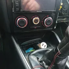 AC Heater Climate Control Knob Panel Switch Knobs Buttons For VW Golf 4 Mk4 Passat B5