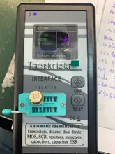 Multiusos Transistor Tester 128*160 diodo tiristor capacitancia resistencia inductancia MOSFET ESR LCR Metro pantalla TFT Color