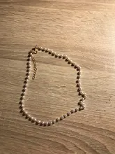 Cadena de cuentas de perlas para mujer, Gargantilla Simple de 15 estilos, collar de borla de hoja de cristal para mujer, joyería sexual de moda, accesorios para baile de graduación