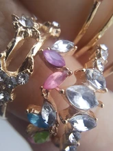 Modyle-anillos para articulaciones de diseño sencillo para mujer, conjuntos de anillos para articulaciones de Color dorado y plateado Vintage, joyería coreana