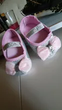 Zapatos de vestir de princesa para bebés recién nacidos, zapatillas planas con lazo brillante, antideslizantes, para primeros pasos, primavera, verano y otoño