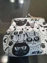 Monedero de gato de dibujos animados para mujer, mini carteras de mujer, bolso de mano, monedero con cerrojo, monedero