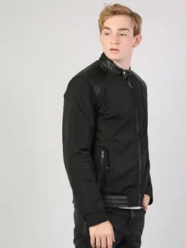 Colins Men Slim Fit Black Jackets ,CL1041246 
Colins Men Slim Fit Black Jackets ,CL1041246