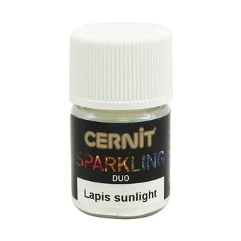 Ce6130002 Mika-powder (MICA) Duo/double effect 'Sparkling powder' 2GR. Cernit (001 lapis sunlight/azure light)
Ce6130002 Mika-powder (MICA) Duo/double effect 'Sparkling powder' 2GR. Cernit (001 lapis sunlight/azure light)