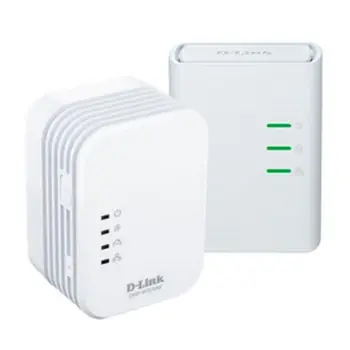 Wi-Fi PLC Adapter D-Link DHP-W311AV 300 Mbps White
Wi-Fi PLC Adapter D-Link DHP-W311AV 300 Mbps White