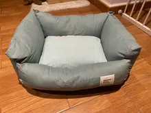 Kennel Dog-House Washable Small Bulldog French for Medium Square/round Teddy Bed Warm