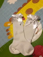 LYHO-Calcetines de algodón con lazo para bebé, medias de hasta la rodilla para niños y niñas de 6M, 12M y 2 años, rojo, para mantener el calor, Primavera e invierno, 2021