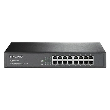 Cabinet Switch TP-Link TL-SF1016DS LAN 3.2 Gbps Black
Cabinet Switch TP-Link TL-SF1016DS LAN 3.2 Gbps Black