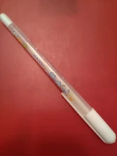 Bolígrafo de Gel de 0,8 MM de tinta blanca Unisex, regalo para niños, papelería, oficina, útiles escolares para estudiantes