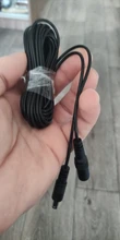 Cable de extensión de alimentación de 5M y 10M, Cable estándar de CC de 5,5mm x 2,1mm para cámara de seguridad CCTV