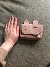 Bolso de hombro de conejo para bebé y niña, bandoleras cruzadas de almacenamiento de animales, regalos para niños