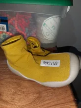 Zapatos de bebé Unisex andador para niños, niños y niñas, suela de goma blanda, botines de punto antideslizantes